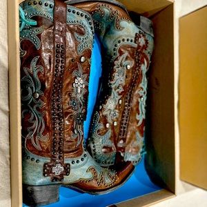 Double D Ranch Ammunition Cowboy Boot by Lane Boot Company HANDMADE IN MEXICO